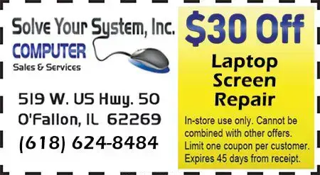 laptop screen repair ofallon il